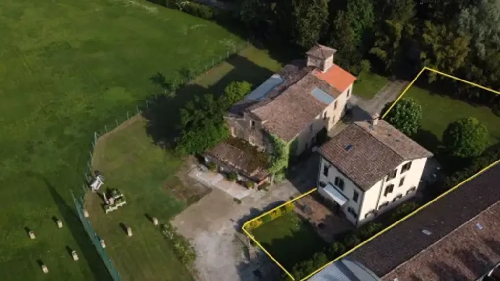 Vue aérienne - Rustic Villa with Garden in Campogalliano