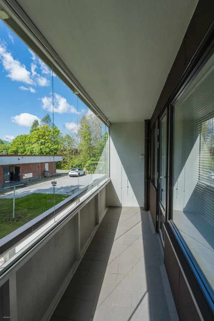 Balcony - One-Bedroom Flat with Large Balcony in Salo Centre