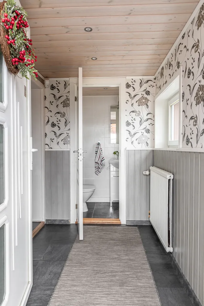 Entrée - Spacious Villa with Large Garden in Hanaskog