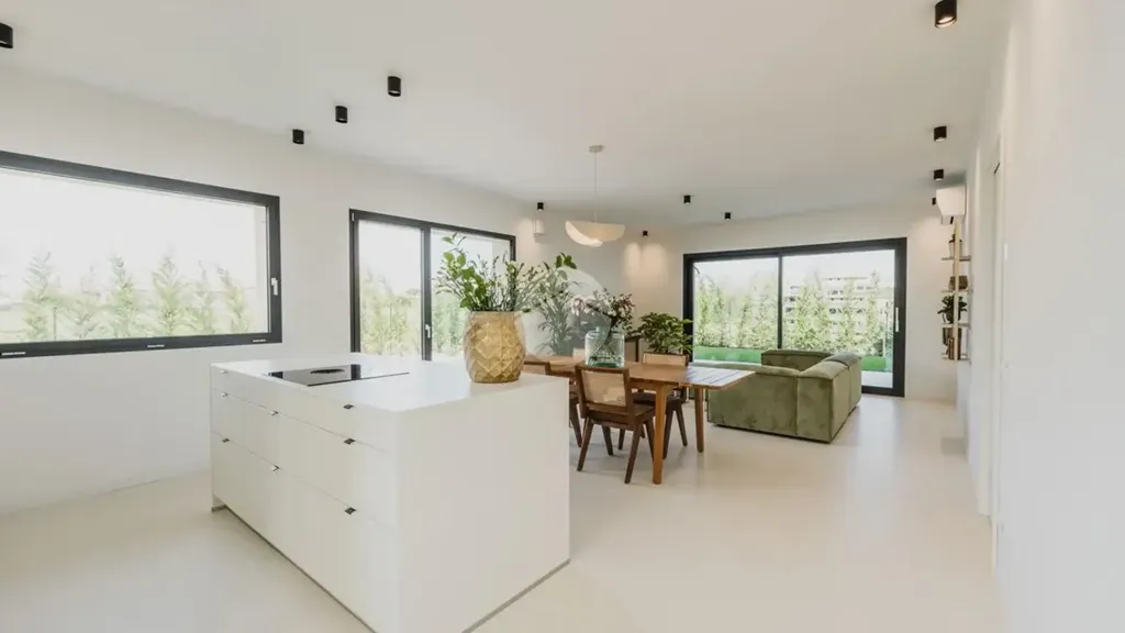 Köök - Minimalist Villa with Pool in Lazise