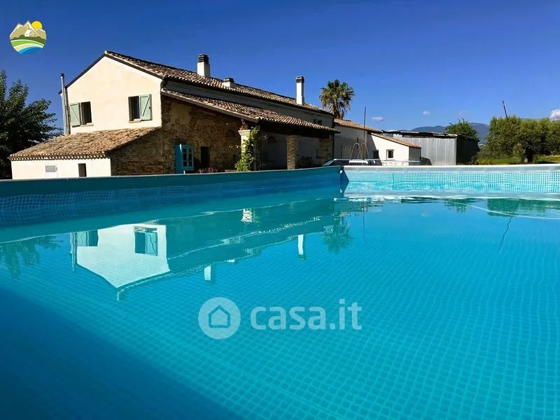 Piscine - Rustic Casale with Panoramic Views in Città Sant'Angelo