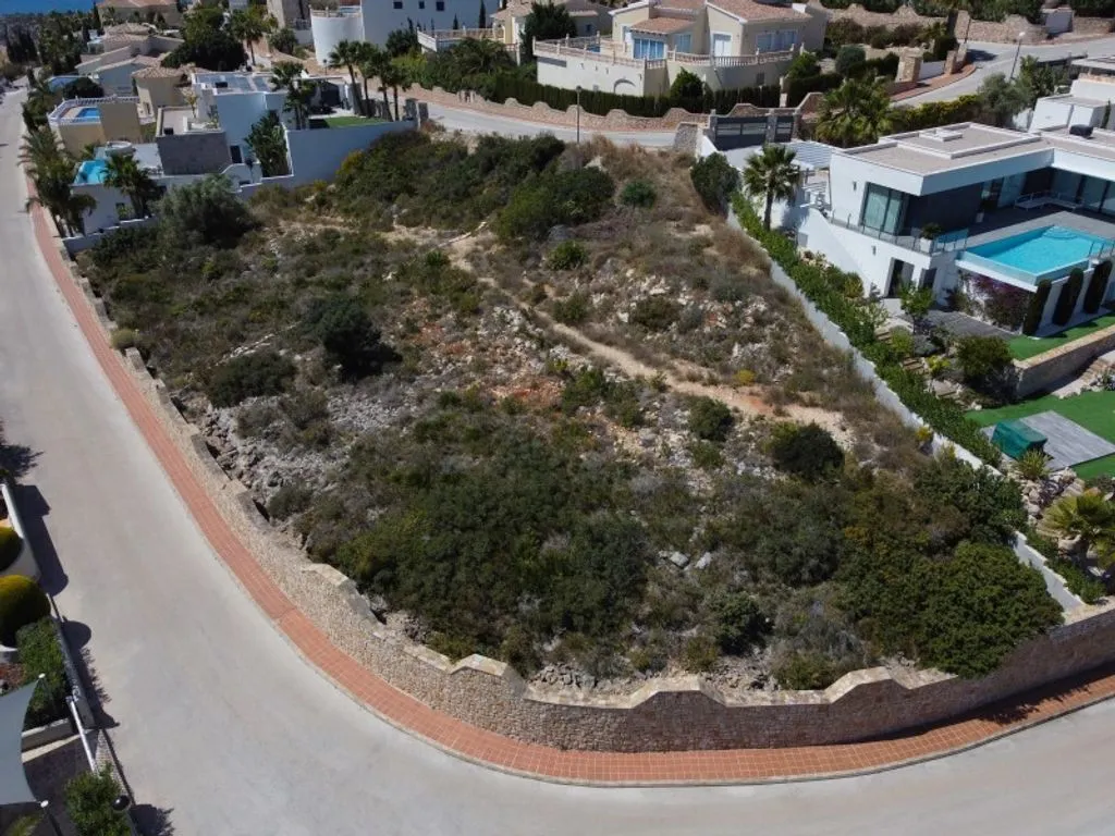 Aerial - Luxury Villa with Pool in Benitachell