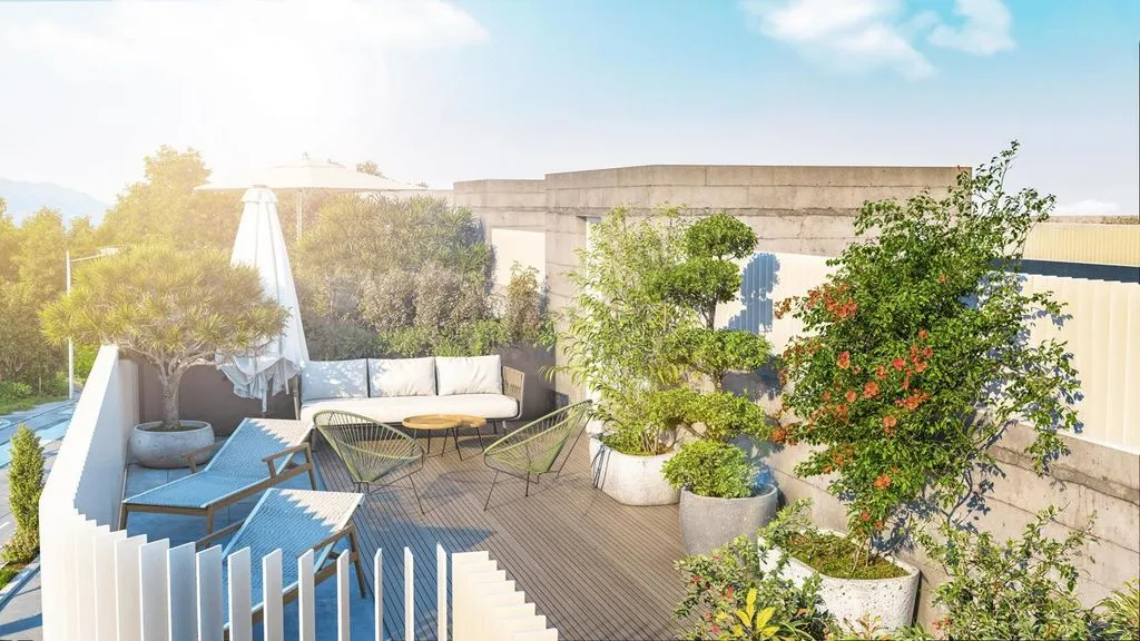 Terrasse - Penthouse with Rooftop Pool in Estepona