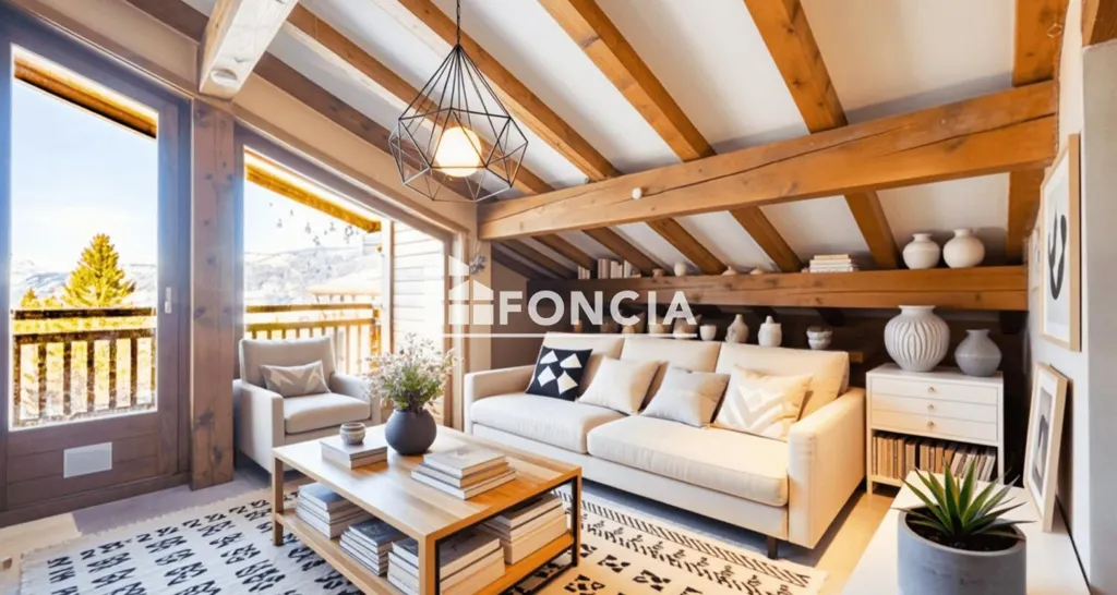 Elutuba - Mountain-View Apartment with Balcony in Ski Resort