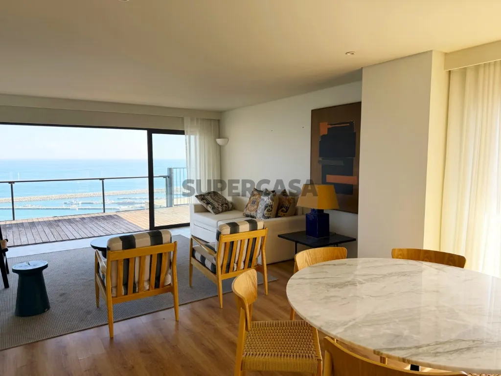 Séjour - Duplex Flat with Sea View in Sesimbra
