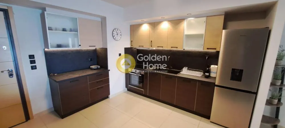 Köök - Fully Renovated Apartment with Sea View in Livaniates