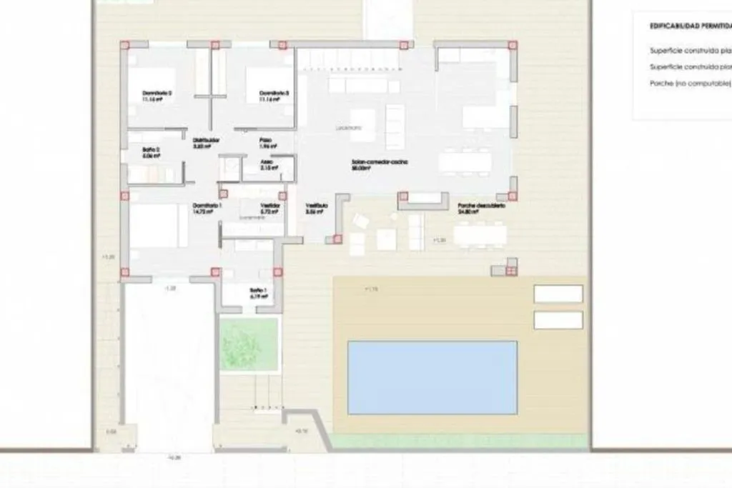 Plan - Luxury Villa with Pool in Torrevieja