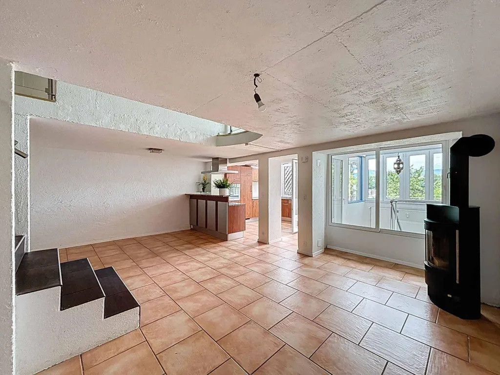 Soggiorno - Triplex with Terraces and Studio in Central Location
