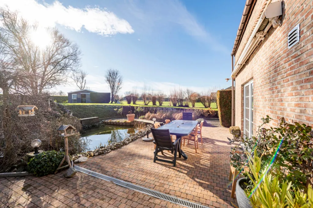 Terrass - Villa with Pool in Geer