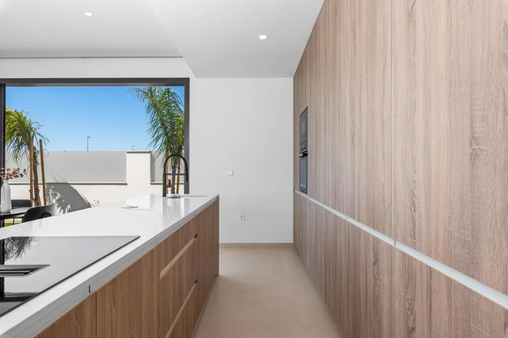 Köök - Newly Built Villa with Pool in Los Alcázares