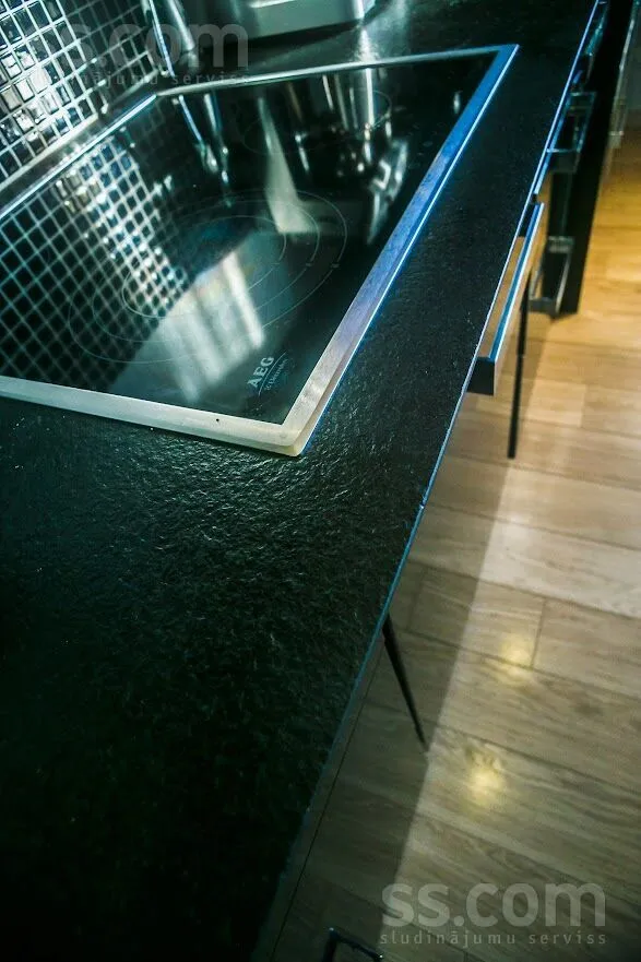 Cuisine - 5-Bedroom Apartment with River View in Salaspils