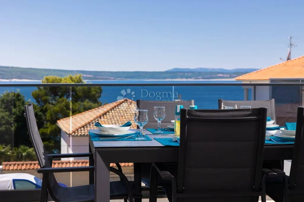 Terrace - Designer Apartment with Sea View in Crikvenica