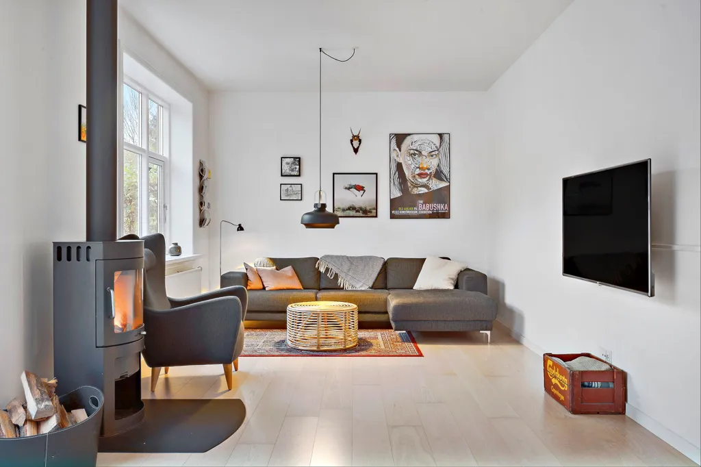 Séjour - Maison 5 pièces à Vejle