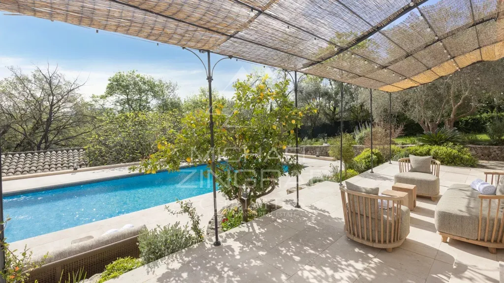 Bassein - Renovated Villa with Pool near Valbonne