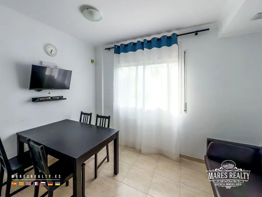 Sala da pranzo - Seafront Apartment with Terrace in Lloret de Mar
