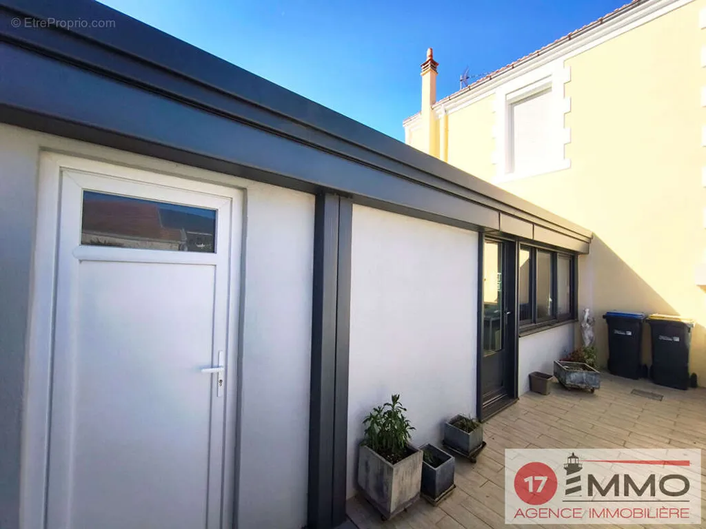Terrasse - Maison de 3 Pièces avec Vue Mer à Châtelaillon-Plage