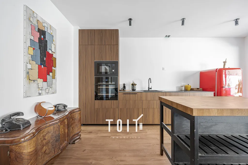 Cucina - Contemporary House with Rooftop in Malakoff
