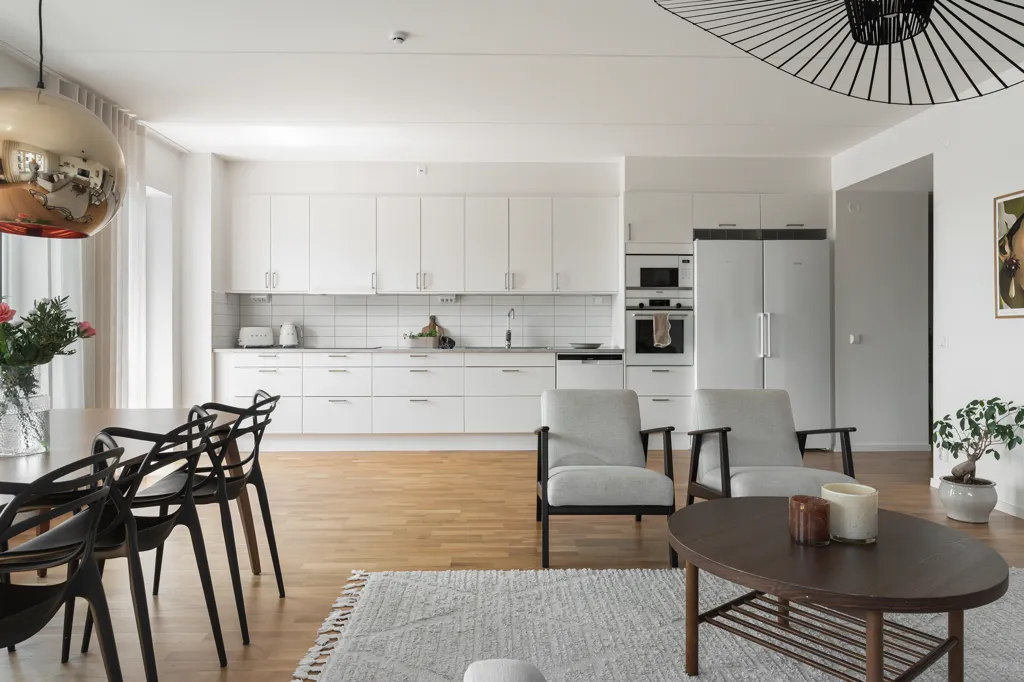 Salle à manger - Modern Apartment with Balcony in Göteborg
