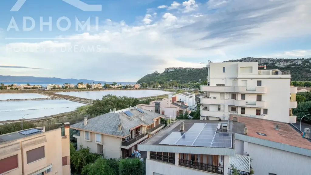 Balcon - Penthouse with Sea View in Cagliari