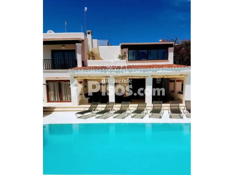 Pool - Villa with Sea Views in Cap Martinet