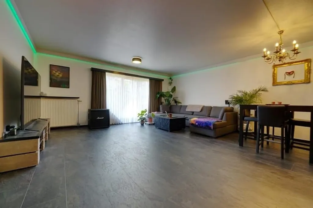 Séjour - Appartement de plain-pied avec terrasse à Gand