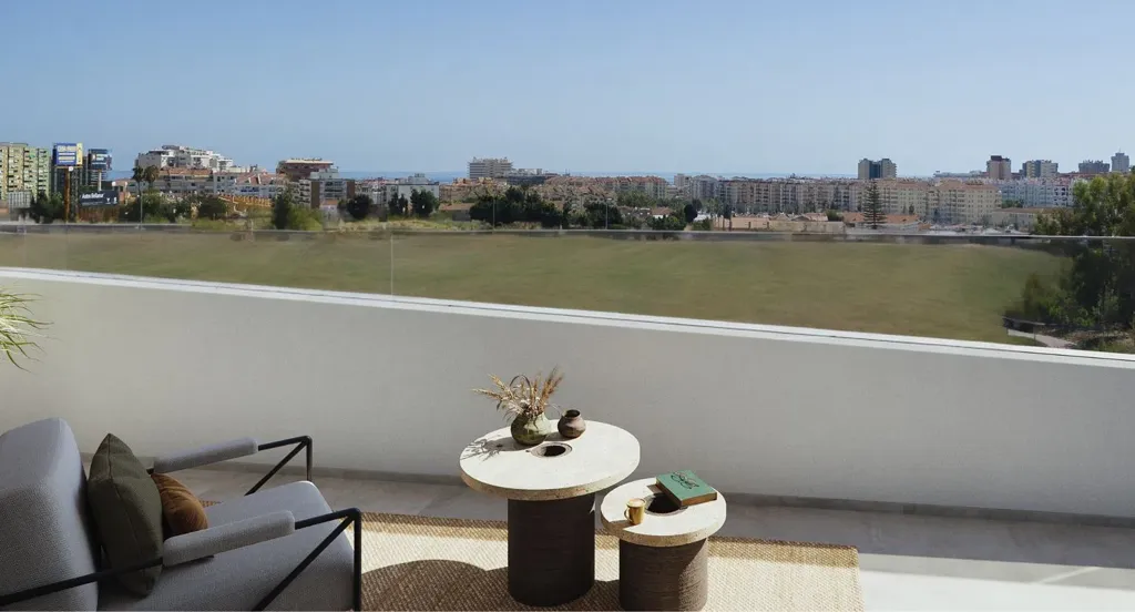 Terrasse - Sea View Apartments in Fuengirola