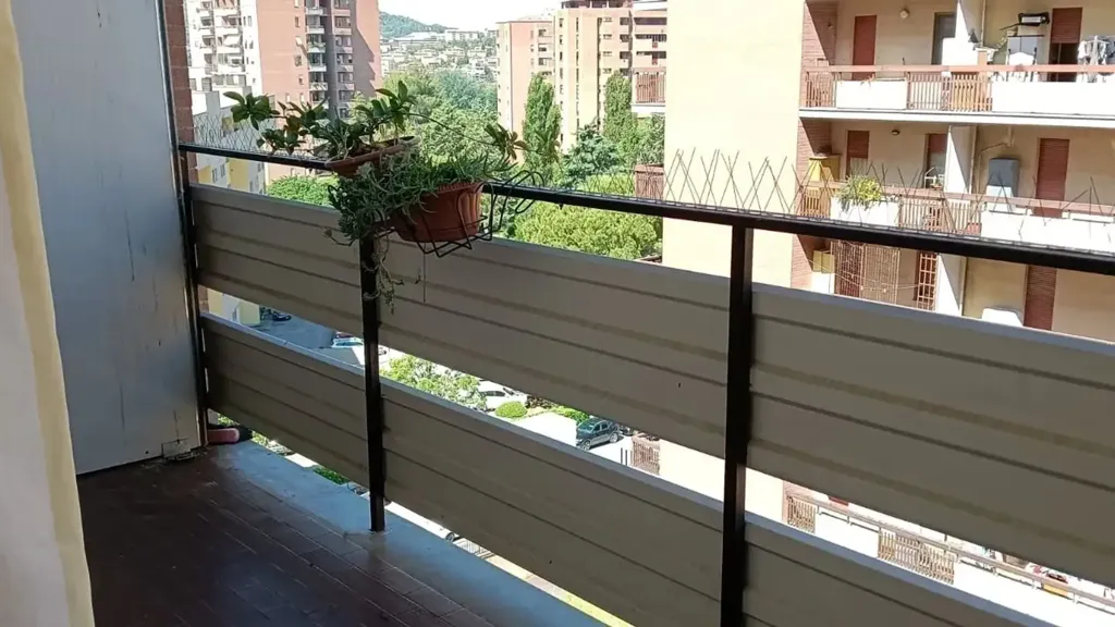 Rõdu - Rear-Facing Apartment with Balcony in Perugia