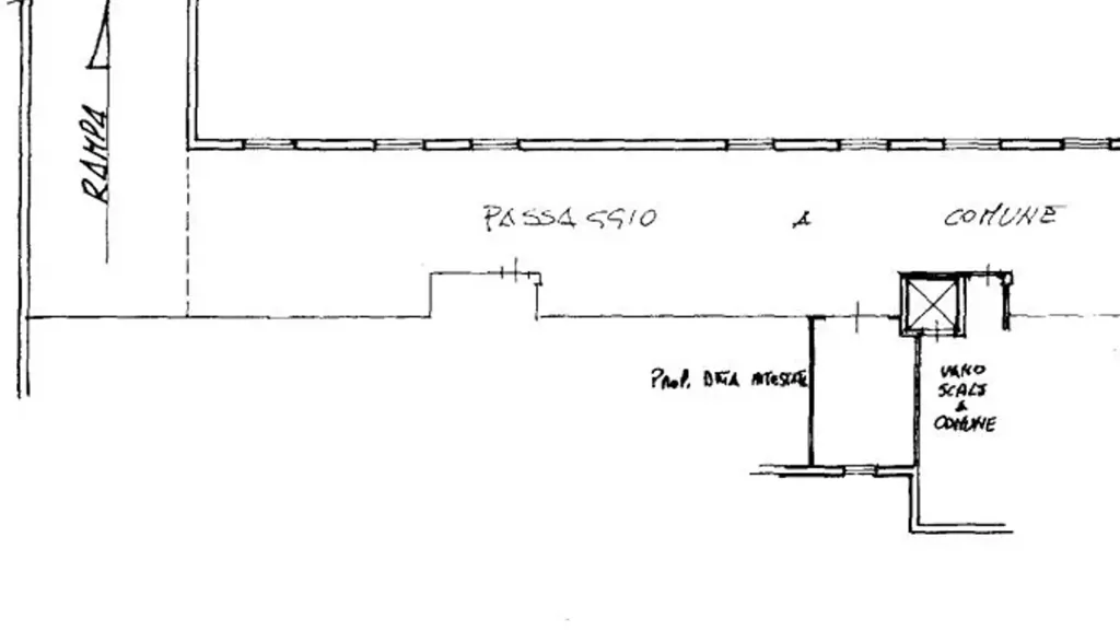 Plan - Terraced Apartment with Garden in Prato