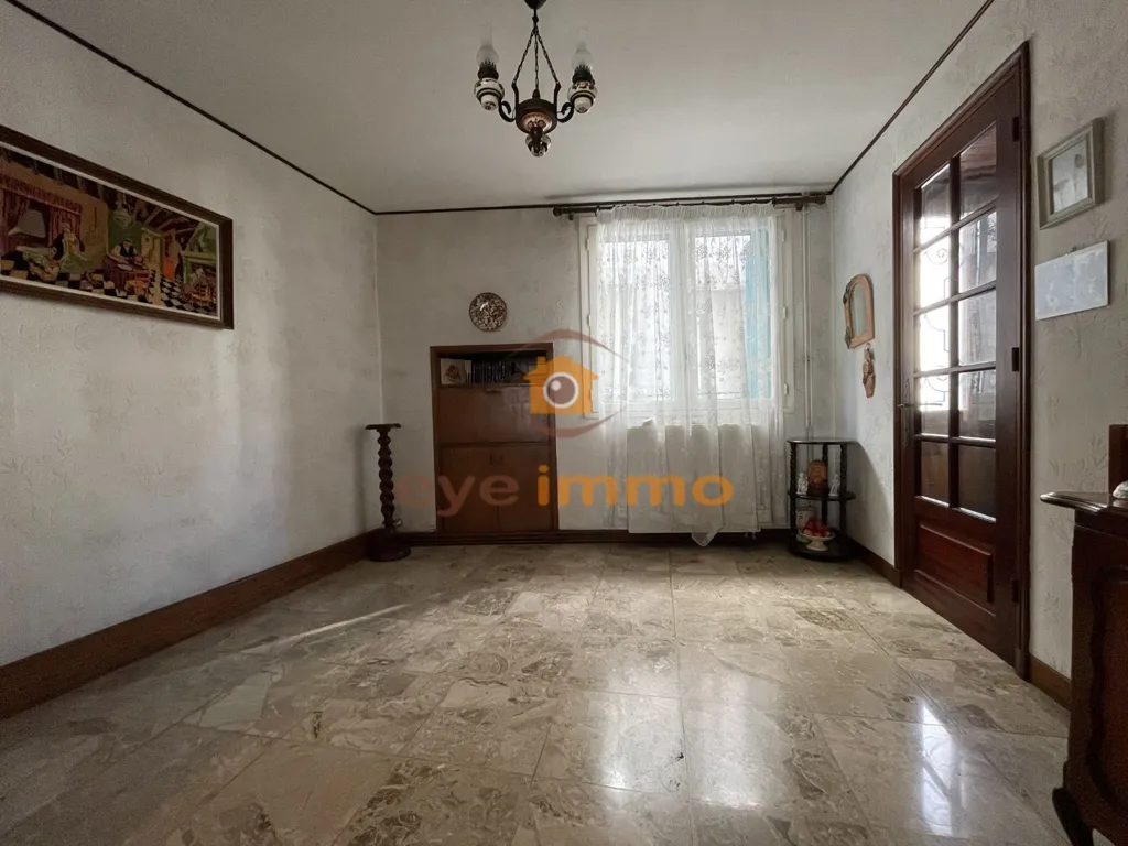 Living Room - Rustic House with South-Facing Courtyard in Lespignan