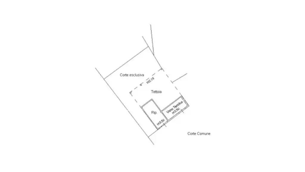 Plaan - Rustic Villa with Garden in Ferrara