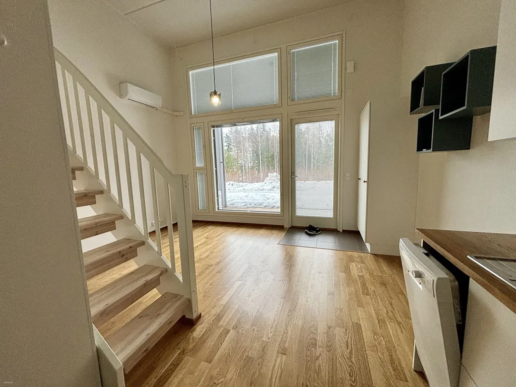 Köök - Compact Apartment with Balcony in Tervaskatu, Tampere