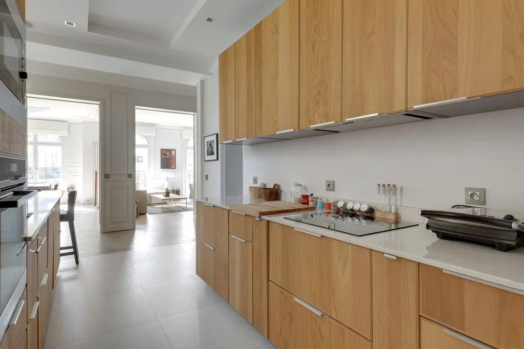 Cucina - Luxury Flat with Southern Views in Paris 16th