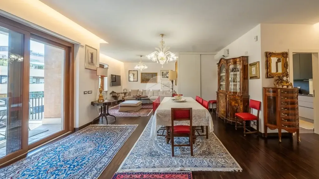 Dining Room - Fully Rented 4-Bedroom in Signorile Compounds, Rome