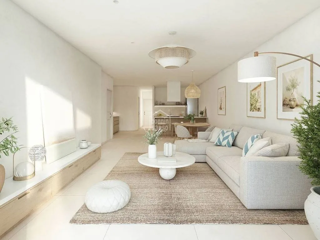 Soggiorno - Apartment with Pool and Terrace in Fornells