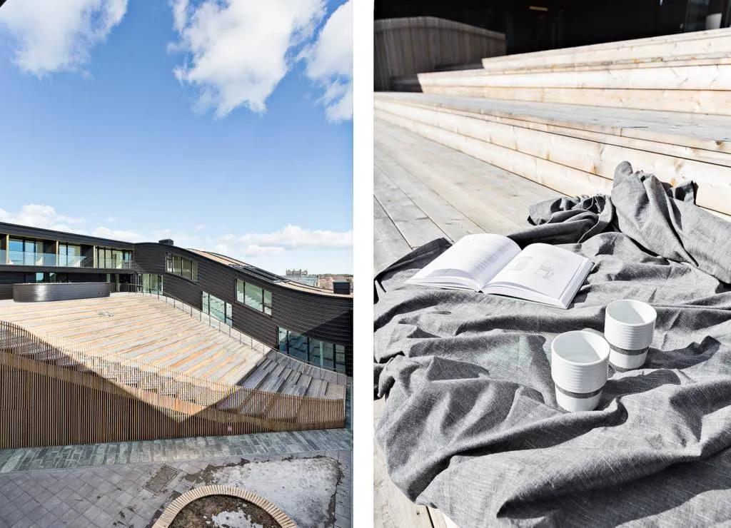 Jardin - Penthouse with Terrace in Umeå