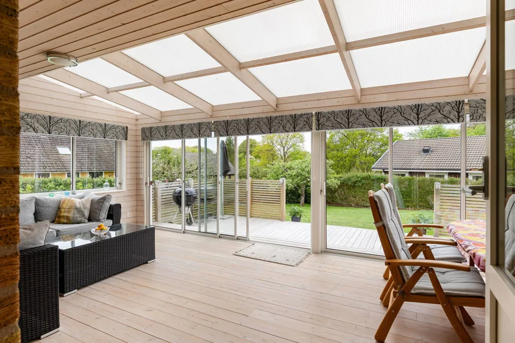 Terrasse - Renovated Villa with Garden in Össjö