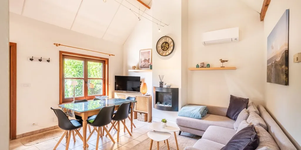 Séjour - Villa de Vacances avec Parking Privé à Koksijde