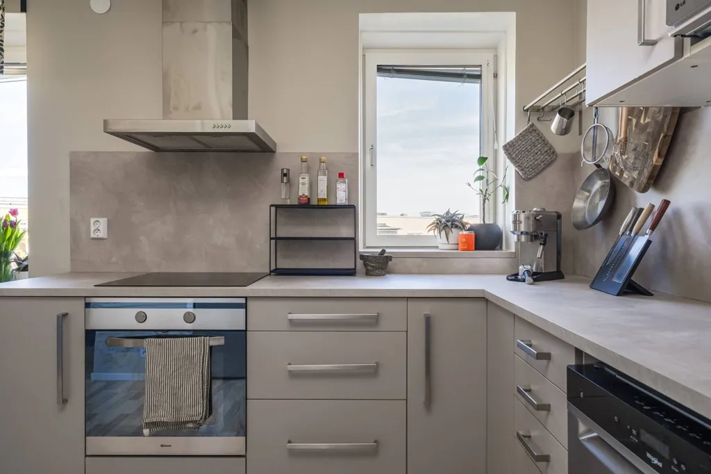 Cuisine - Rare Penthouse with French Balcony in Vidablick
