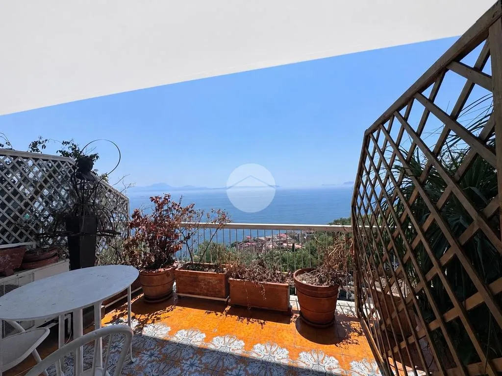 Terrasse - Penthouse with Sea View in Naples