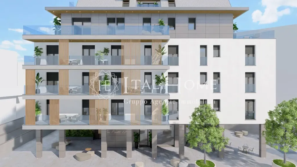 Bilocale with Terrace in Bergamo Centre