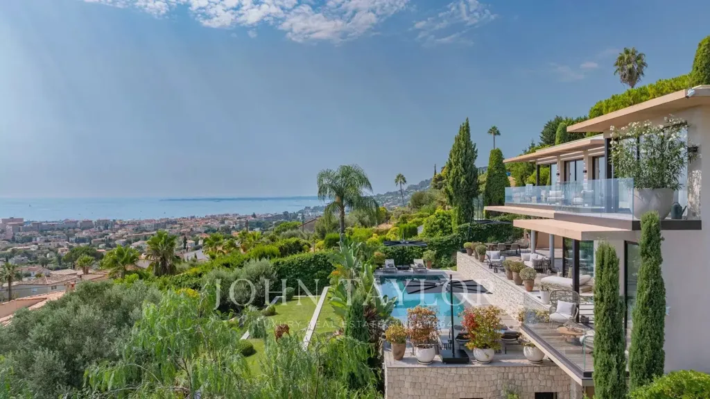 Extérieur - Villa Luxueuse avec Vue Mer à Golfe-Juan