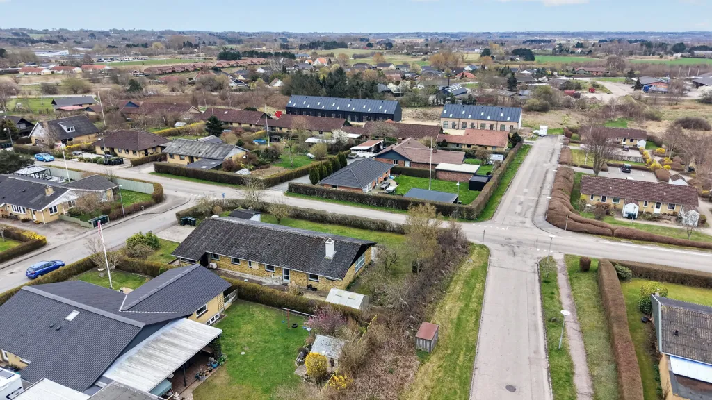 Vue aérienne - Maison 5 pièces à Højby
