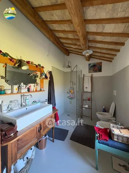 Salles de bain - Rustic Casale with Panoramic Views in Città Sant'Angelo