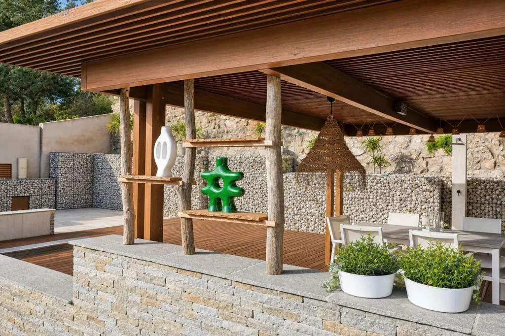 Terrasse - Maison Contemporaine avec Piscine à Marseille