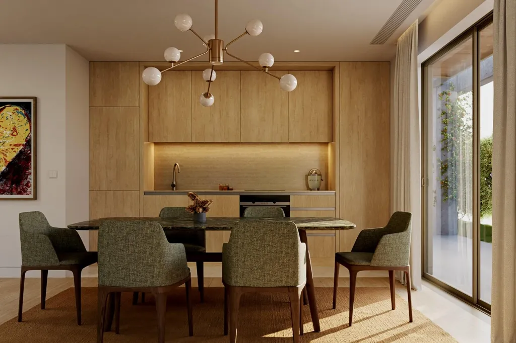 Salle à manger - Contemporary 1-Bed Flat with Balcony in Foz do Douro