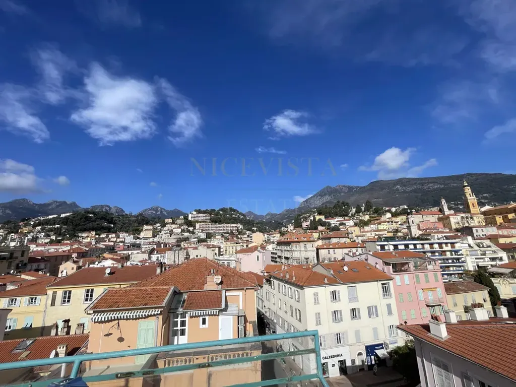 Balcon - Appartement de Luxe avec Terrasse Panoramique à Menton