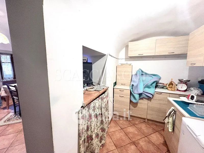 Cuisine - Terraced House with Balcony in Occhieppo Inferiore