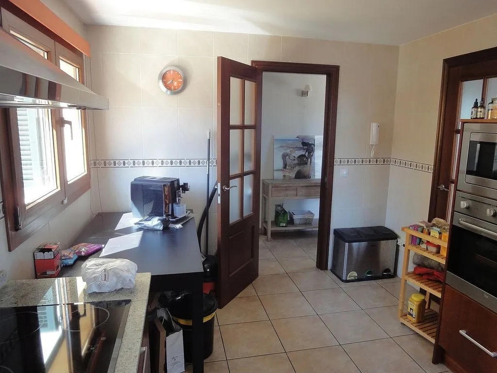 Kitchen - Chalet with Pool and Terrace in Algaida