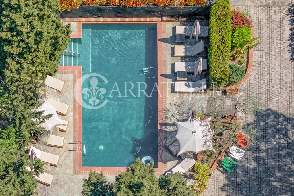 Õhuvaade - Luxury Hotel with Private Park in Chianti