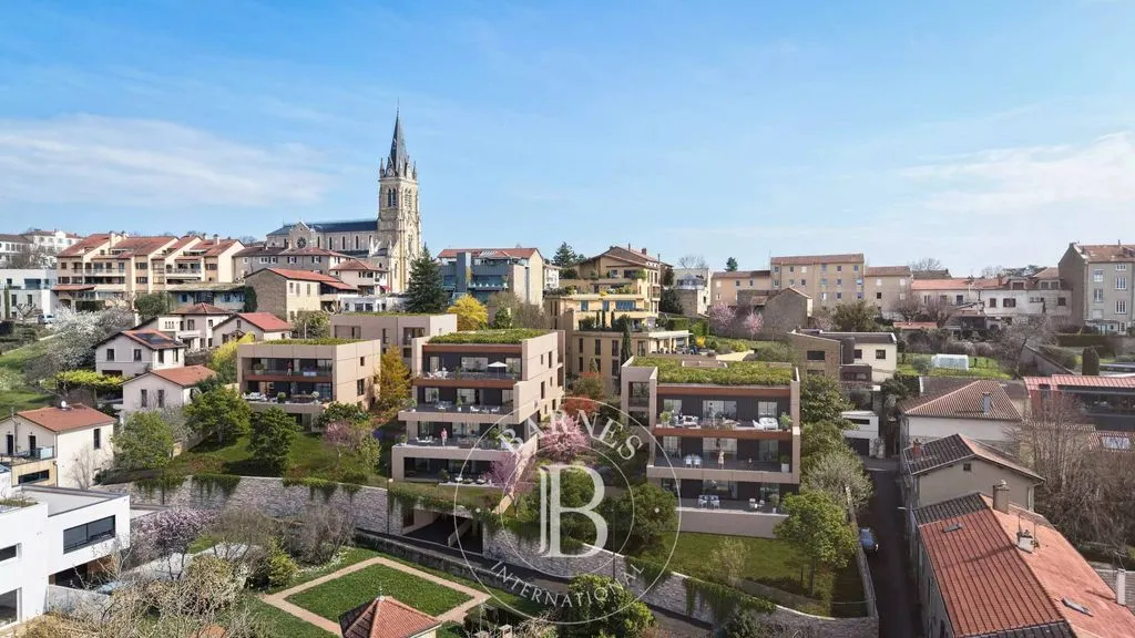 Õhuvaade - Luxury Flat with Balcony in Saint-Didier-au-Mont-d'Or